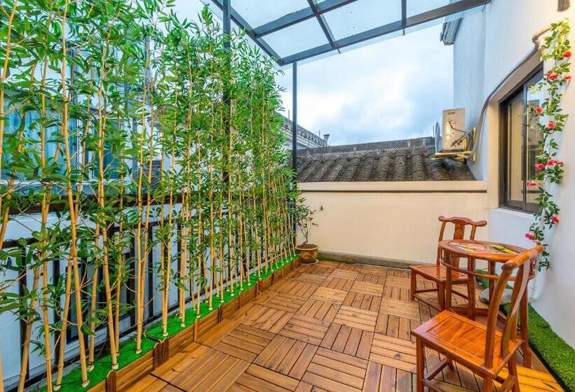 آپارتمان 1 خوابه با بالکن, 杏竹斋客栈