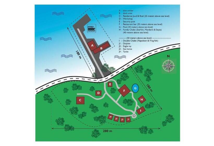 اتاق لوکس, Lumbalumba Resort   Manado