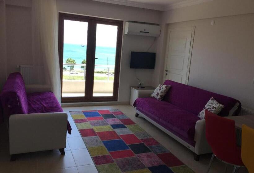 شقة غرفة واحدة مطلة على البحر, Yasar Apart