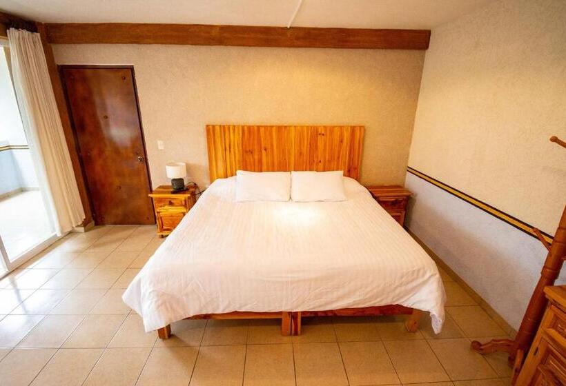 バルコニー付きデラックスルーム, La Pirámide Del Tepozteco