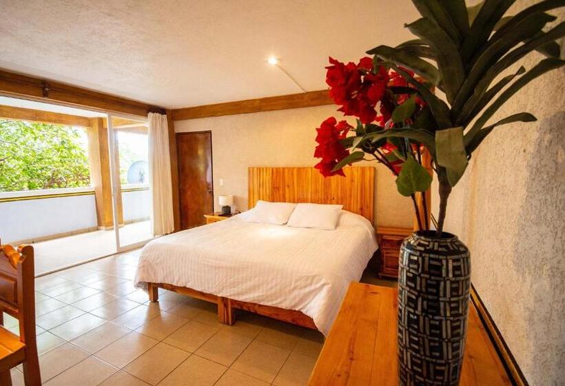 バルコニー付きデラックスルーム, La Pirámide Del Tepozteco