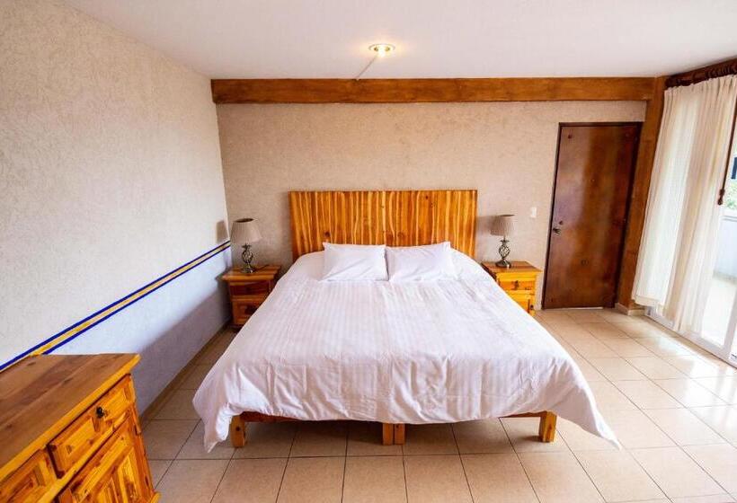 キングサイズベッドのスタンダードルーム, La Pirámide Del Tepozteco