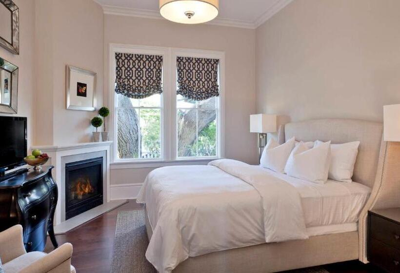 חדר סטנדרט עם מיטת קווין, Inns Of Mendocino