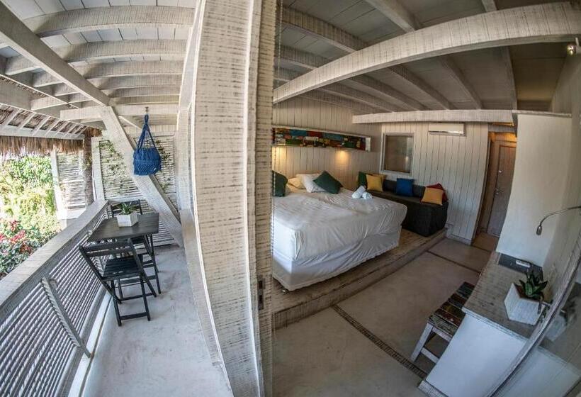 غرفة سوبيريور ثلاثية مطلّة علي البحر, Depraiabrasil