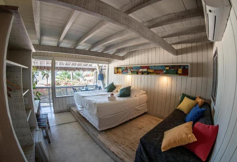 غرفة سوبيريور ثلاثية مطلّة علي البحر, Depraiabrasil