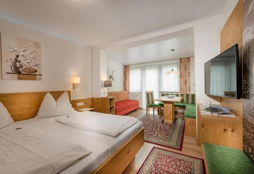 شقة غرفة واحدة مزودة بتراس, Pension Maria