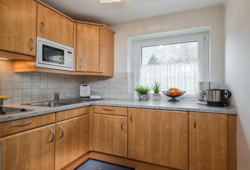 شقة غرفة واحدة مزودة بتراس, Pension Maria