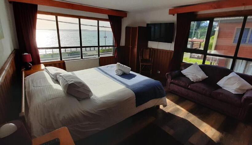 غرفة سوبيريور ثلاثية مطلّة علي البحر, Hostal Vista Al Mar Hct