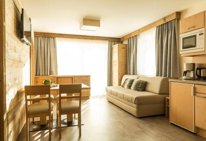 バルコニー付き1ベッドルームアパートメント, Apart Pension Bergland