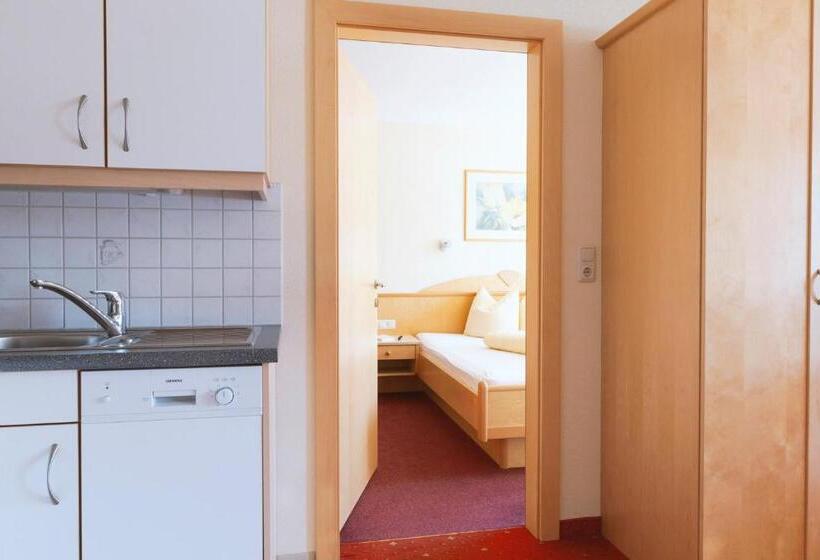 バルコニー付2ベッドルームアパートメント, Apart Pension Bergland