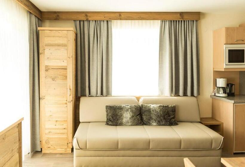 バルコニー付き1ベッドルームアパートメント, Apart Pension Bergland