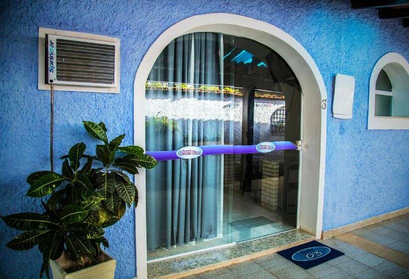 Standard Yhden Hengen Huone, Pousada Ocean Blue Com Quadra De Beach Tenis