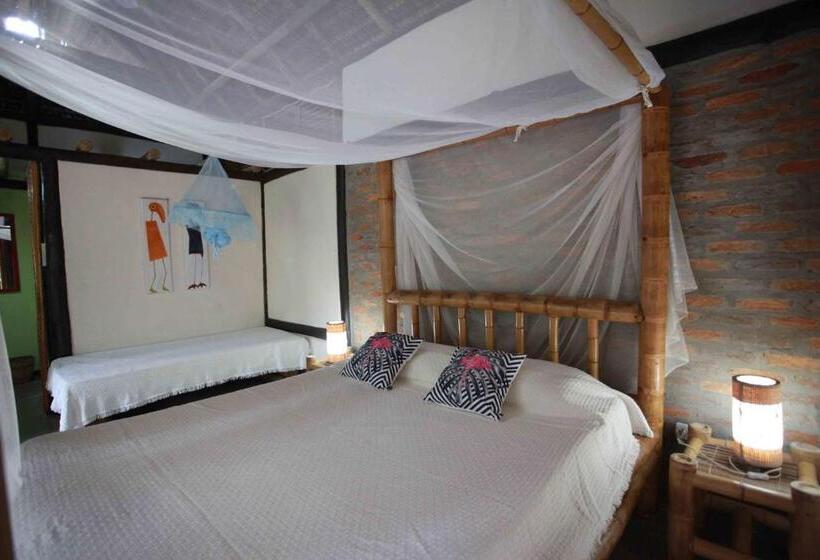 בקתה סטנדרטית עם נוף לים, Bambusada Boutique