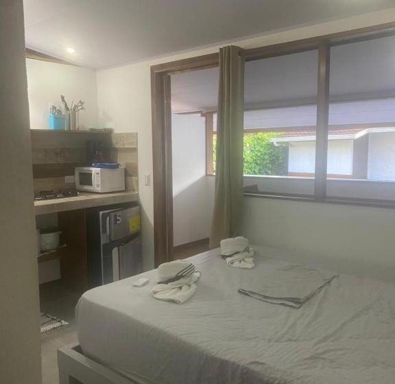 غرفة قياسية مطلّة علي الحديقة, Casa Aba Matapalo