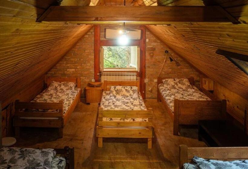 اتاق استاندارد چهارنفره با چشم‌انداز باغ, Lodging Vidmar