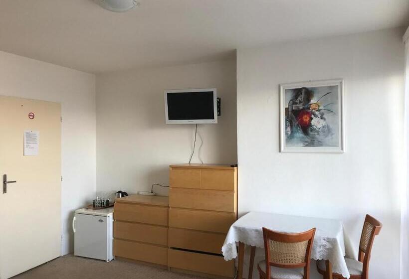 غرفة قياسية مزوَّدة بشُرفة, Penzion Panorama