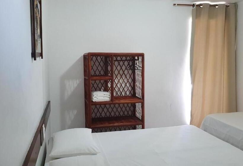 חדר סטנדרט לשלושה עם מרפסת, Pousada Sol Nascente