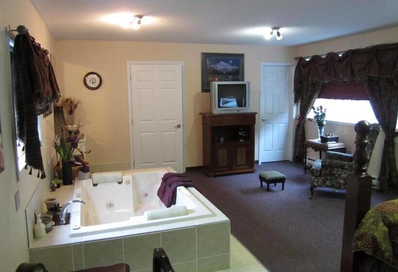 ハイドロマッサージバス付きスイート, Old Towne Inne Chuckwagon Bar & Grill