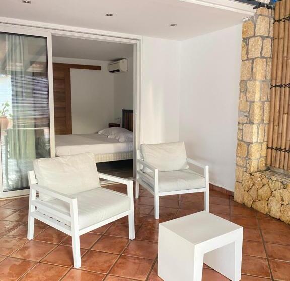 آپارتمان 1 خوابه با تراس, La Maison Calebasse