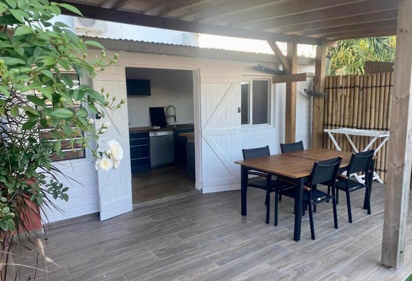 آپارتمان 1 خوابه با تراس, La Maison Calebasse