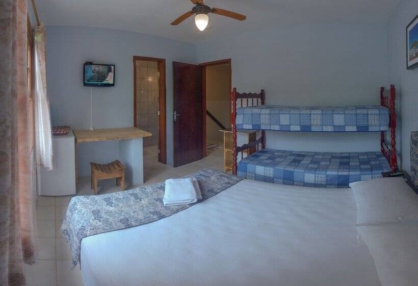 اتاق استاندارد سه نفره, Pousada Do Sol Garopaba