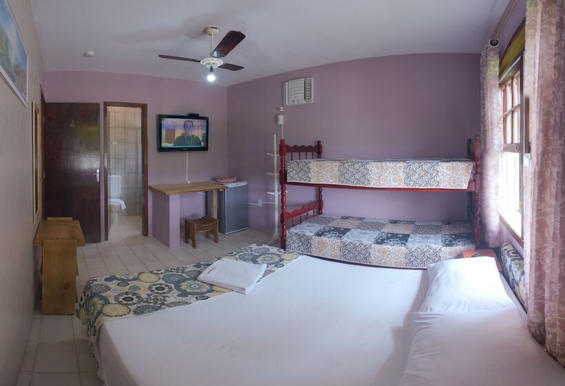 اتاق استاندارد سه نفره, Pousada Do Sol Garopaba