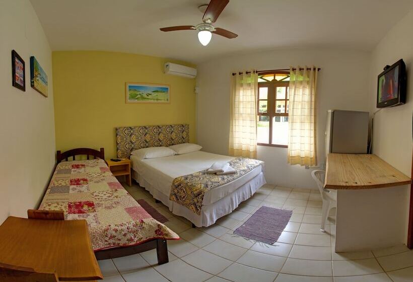 اتاق استاندارد سه نفره, Pousada Do Sol Garopaba