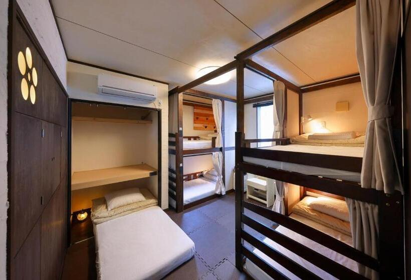 Geteiltes Mehrbettzimmer, Sendai Guest House Umebachi