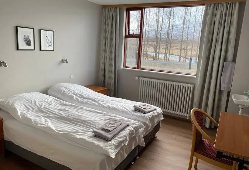 اتاق استاندارد با سرویس بهداشتی مشترک, Bakkaflöt Guesthouse