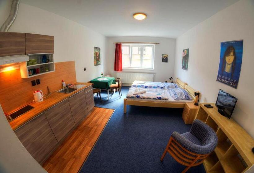 1ベッドルームアパートメント, Penzion Novopacké Sklepy