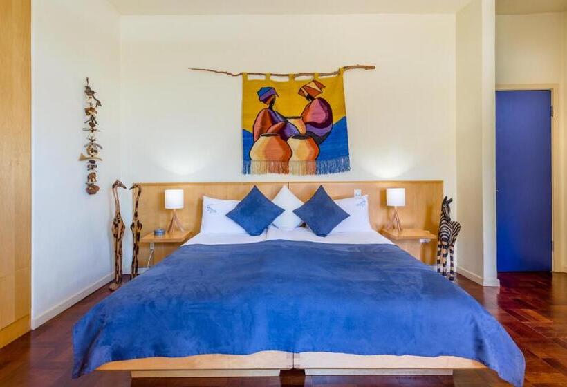 标准间带阳台, Lézard Bleu Guest House