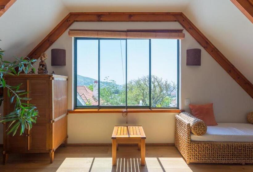 带观景的标准间, Lézard Bleu Guest House