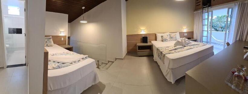 Трехместный Номер Стандарт с Балконом, Pousada Sol E Mar