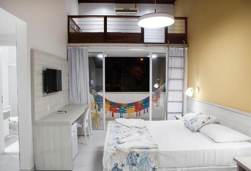 Трехместный Номер Стандарт с Балконом, Pousada Sol E Mar