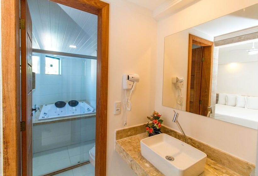 Quarto deluxe, Portal Beach  Rede Soberano