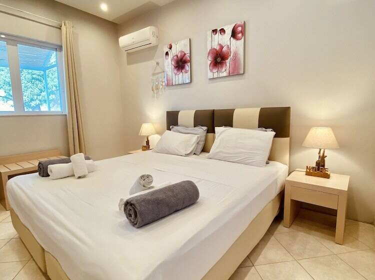 וילת דלוקס, חדר שינה 1 עם נוף לים, Sunny Place Resort