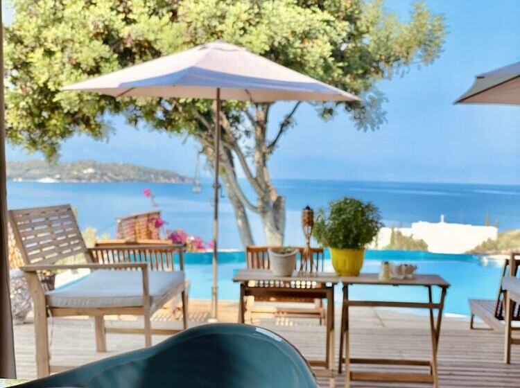 וילת דלוקס, חדר שינה 1 עם נוף לים, Sunny Place Resort