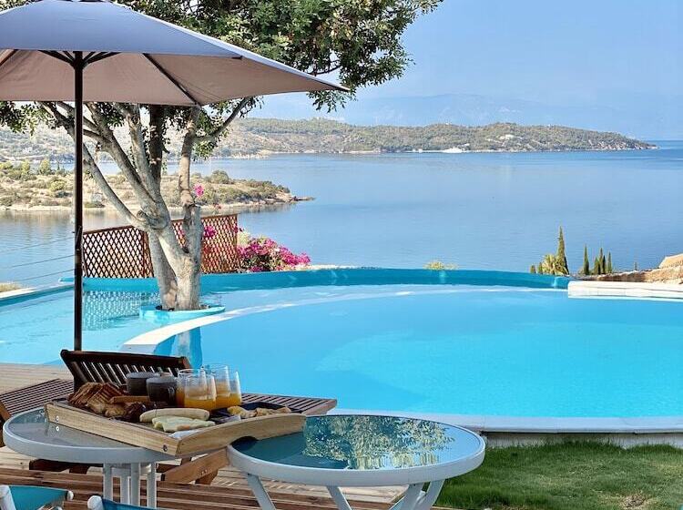 فيلا ديلوكس غرفة نوم واحدة مطلة على البحر, Sunny Place Resort