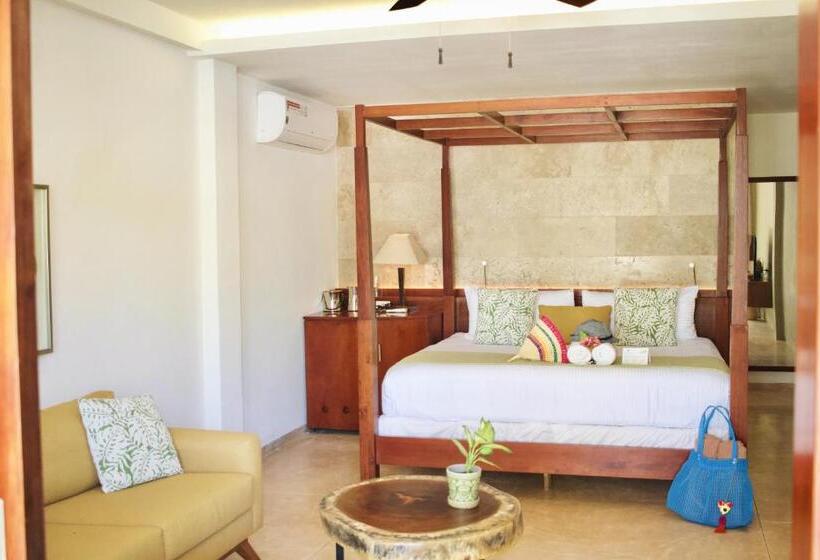 带大床的套房, Villas Caracol