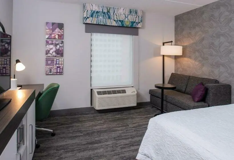 اتاق استاندارد با تخت بزرگ, Hampton Inn & Suites Winstonsalem Downtown