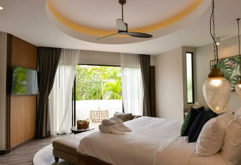 ガーデンビューデラックスルーム, Tungtong Beach Villas