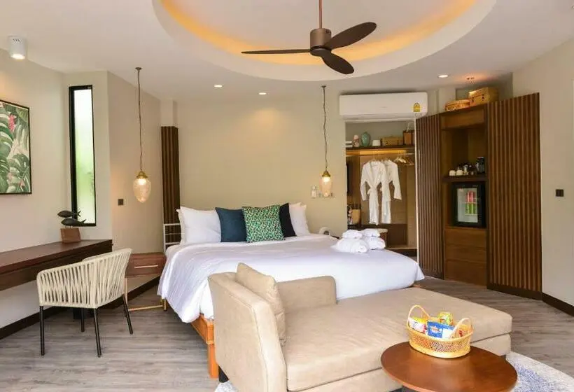 ガーデンビューデラックスルーム, Tungtong Beach Villas