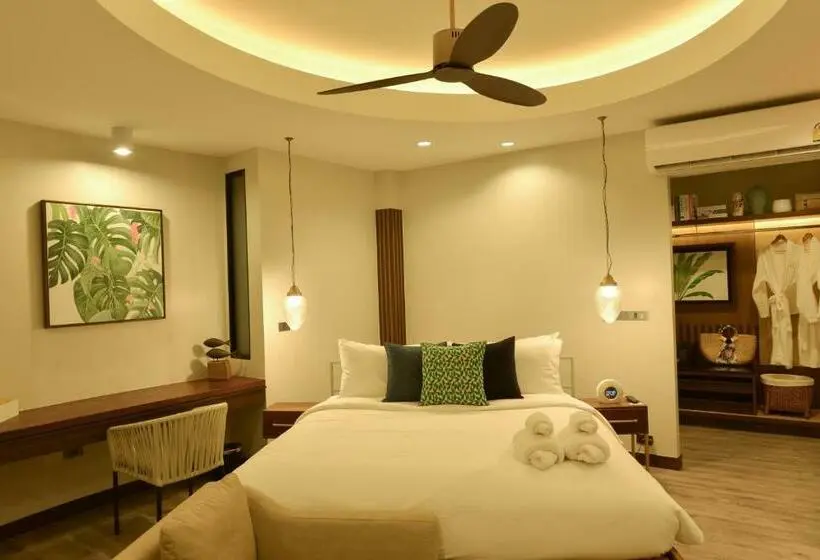 ガーデンビューデラックスルーム, Tungtong Beach Villas