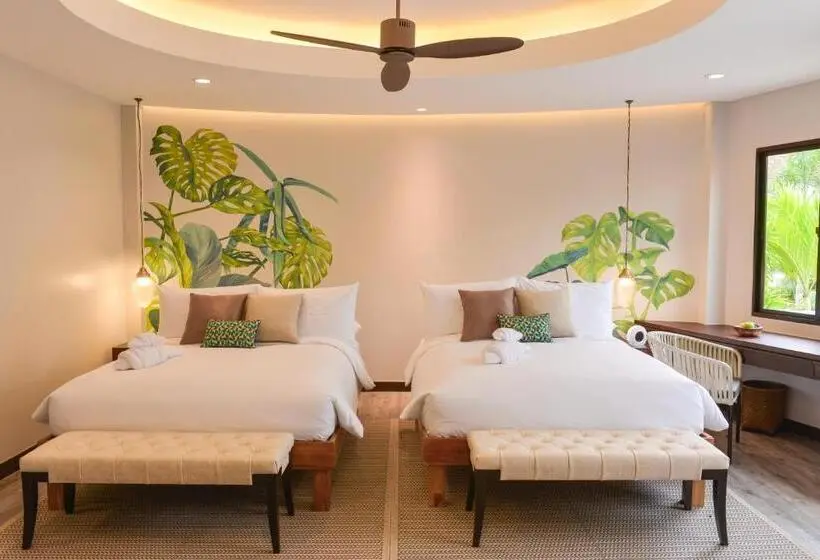 ガーデンビューデラックスルーム, Tungtong Beach Villas