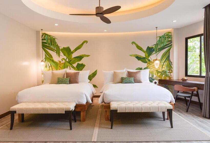 Quarto Deluxe Vista Jardim, Tungtong Beach Villas