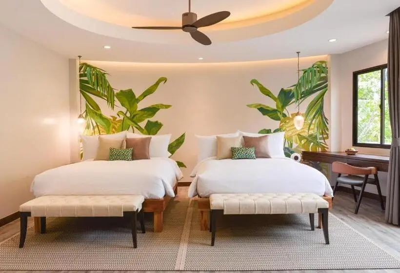 ガーデンビューデラックスルーム, Tungtong Beach Villas