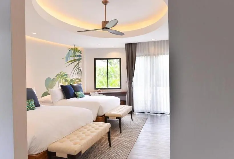 ガーデンビューデラックスルーム, Tungtong Beach Villas