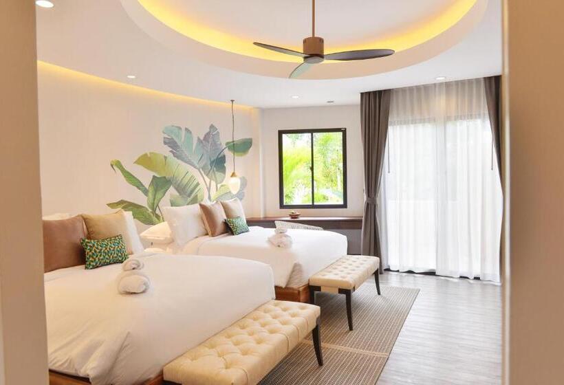 Quarto Deluxe Vista Jardim, Tungtong Beach Villas