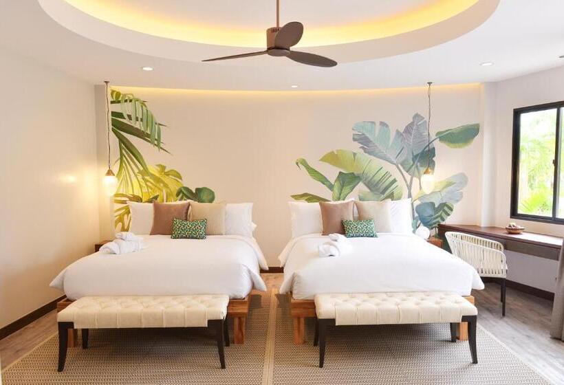 Quarto Deluxe Vista Jardim, Tungtong Beach Villas