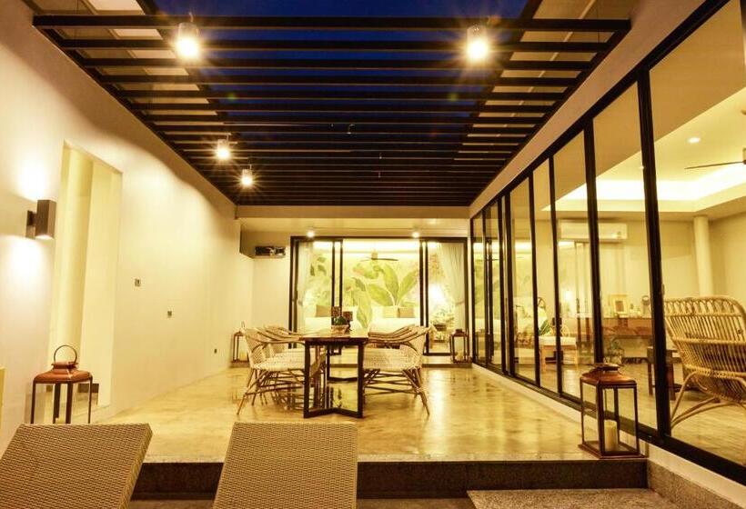 Quarto Familiar Vista Jardim, Tungtong Beach Villas